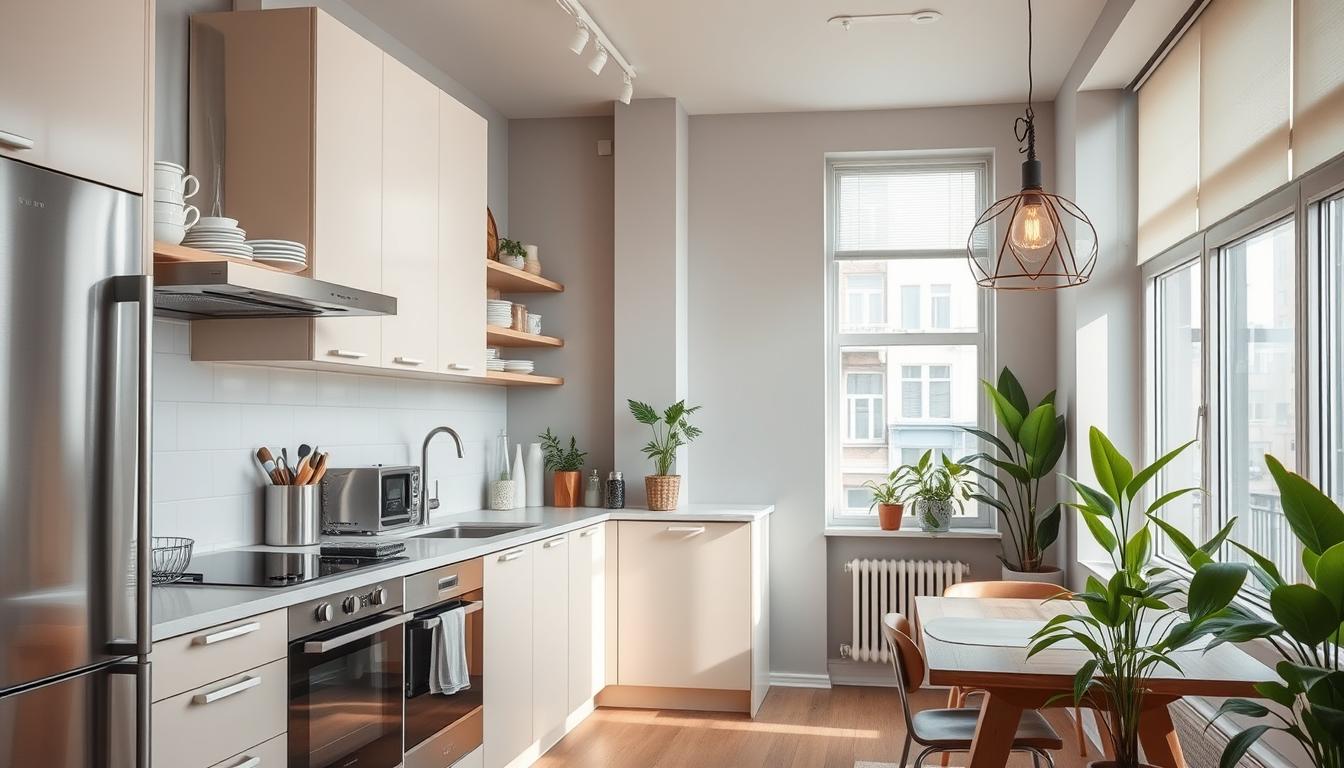 Image showcasing Stylish Apartment Kitchen Decor Ideas