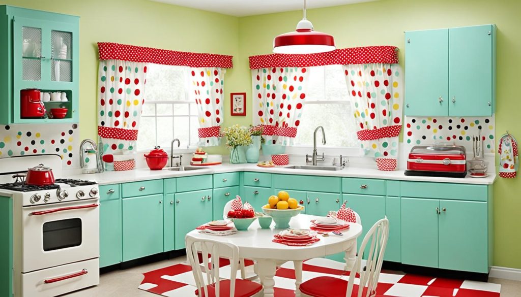kitschy kitchen colors
